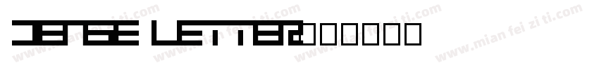 dense letter字体转换